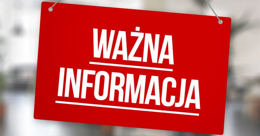 UWAGA ÓSMOKLASIŚCI!